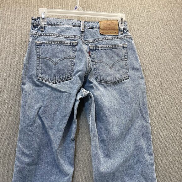 Vintage 90s Levi Strauss 550 Jeans Women's 12 M Relaxed Fit Tapered Leg USA - Picture 10 of 16